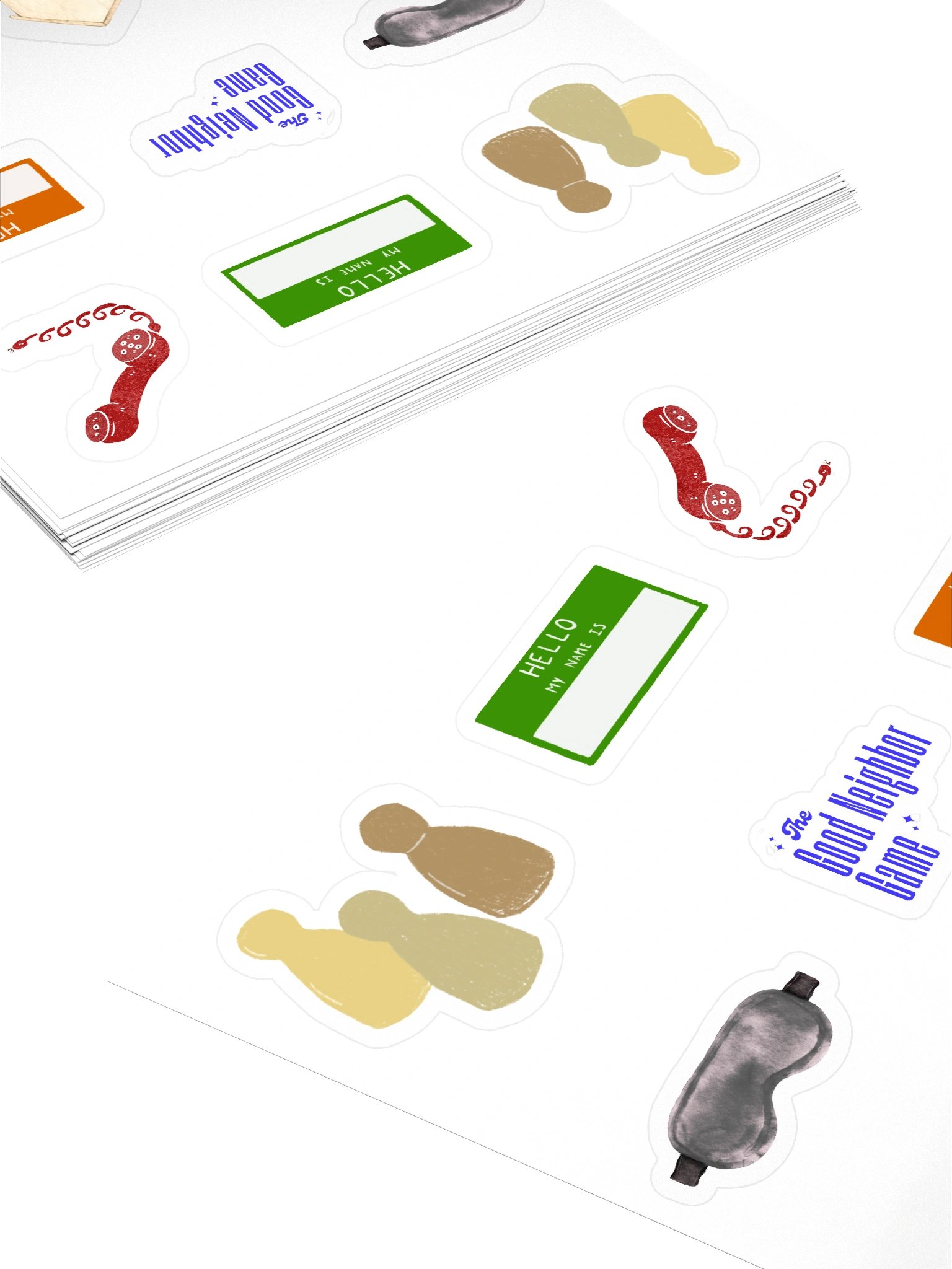 The Game Sticker Sheet product image (4)