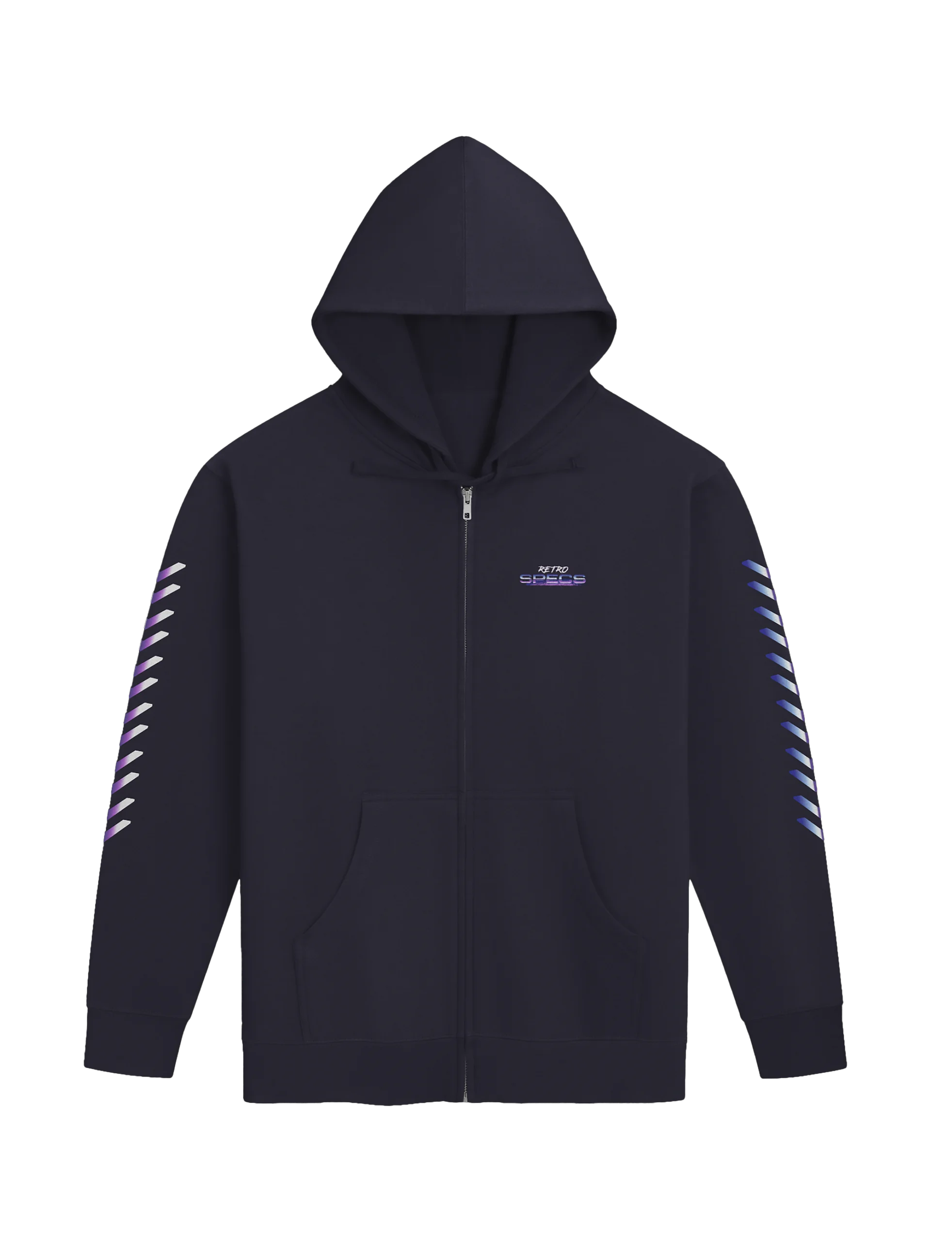RETRO SPECS: Fleece Zip Up Hoodie product image (1)