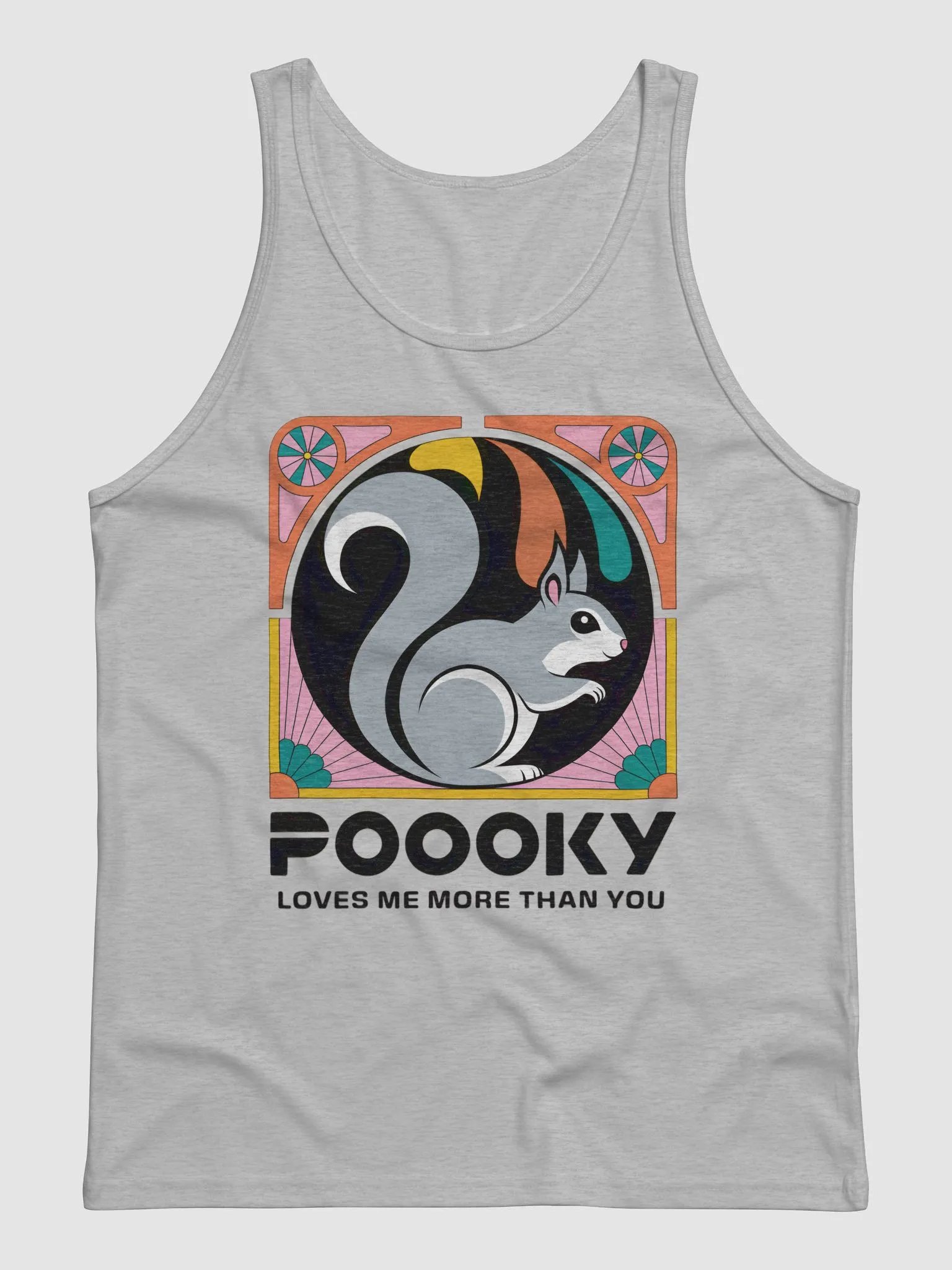 Pooky's Whimsical Squirrel Tank product image (1)