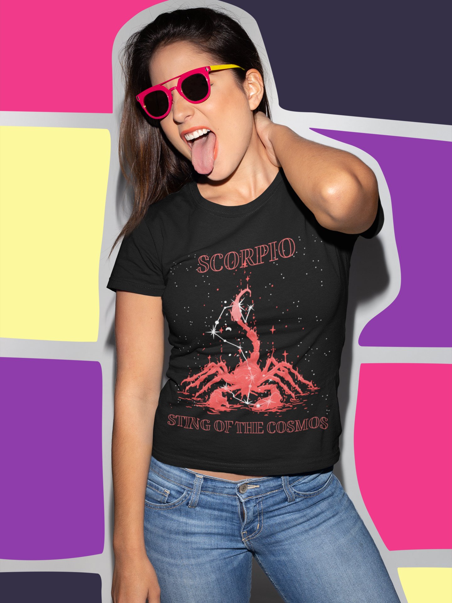 Sting of the Cosmos Scorpio Tee product image (3)