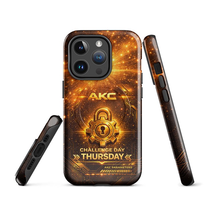 • AKC // Challenge Day Thursday Tough Case for iPhone® | Arkfall Kitty Collective product image (1)