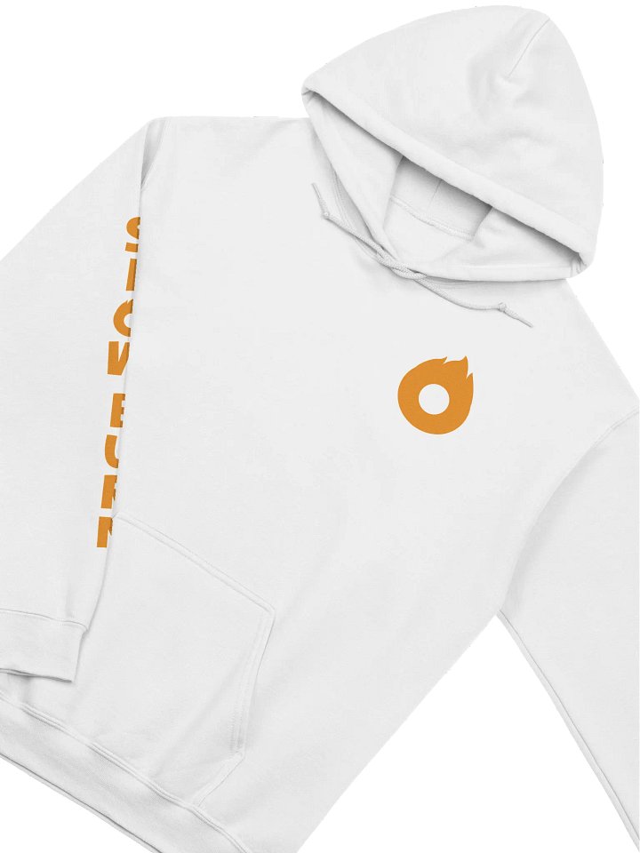 Slow Burn Speciality Hoodie - Orange Text product image (1)
