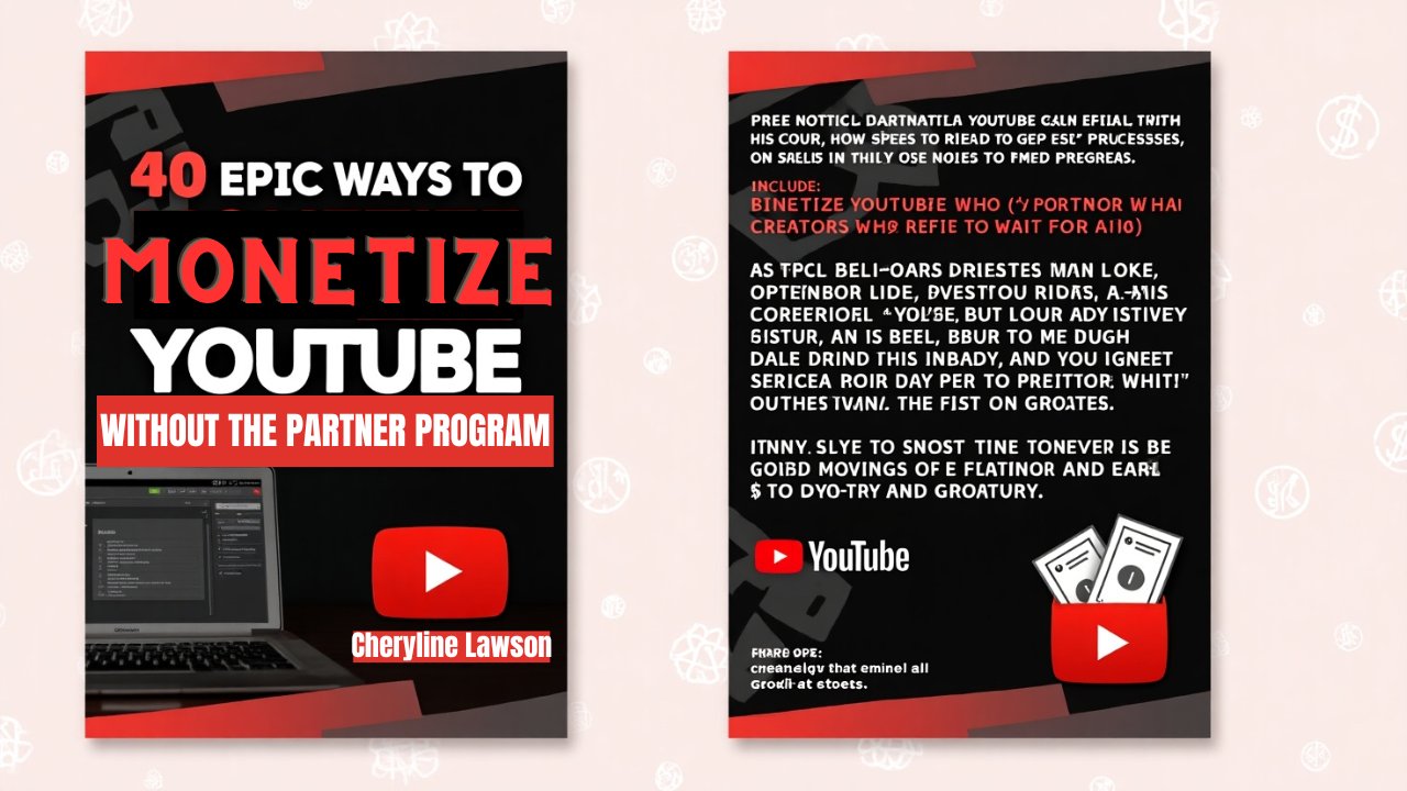 40 Plus Epic Ways to Monetize YouTube Without the Partner Program product image (4)