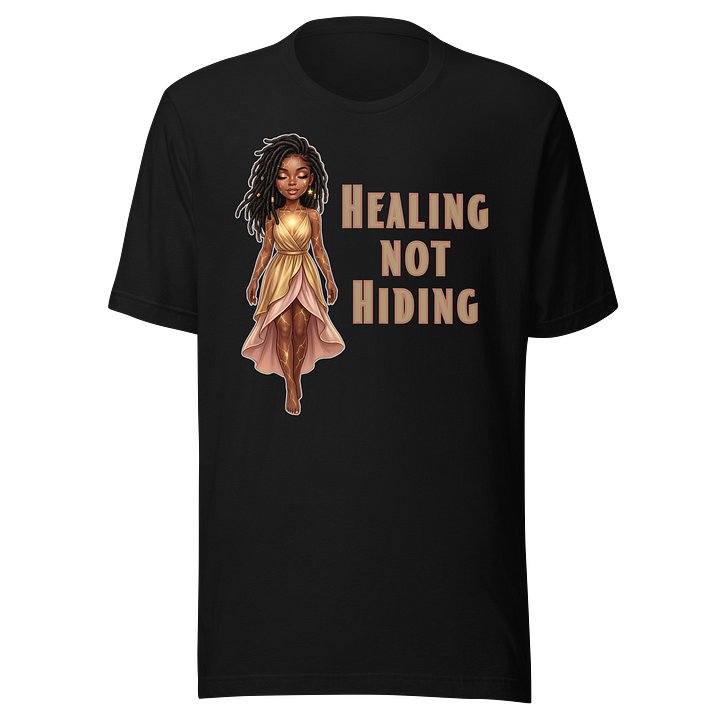 Healing Not Hiding Flowy T-Shirt product image (1)