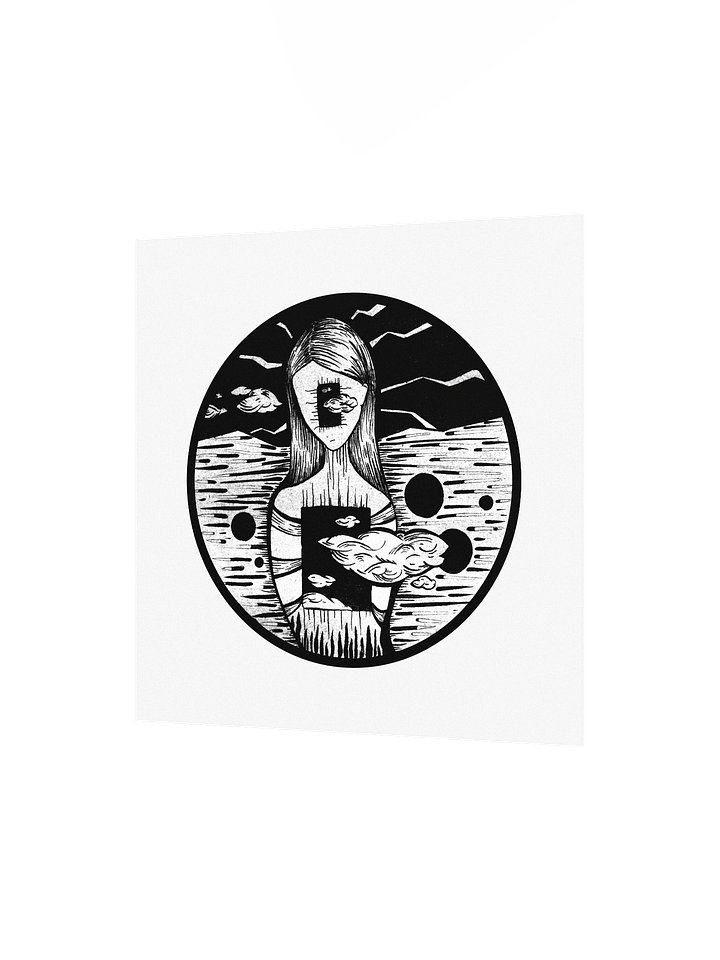 Emptiness - Surrealism with Ink Print product image (8)