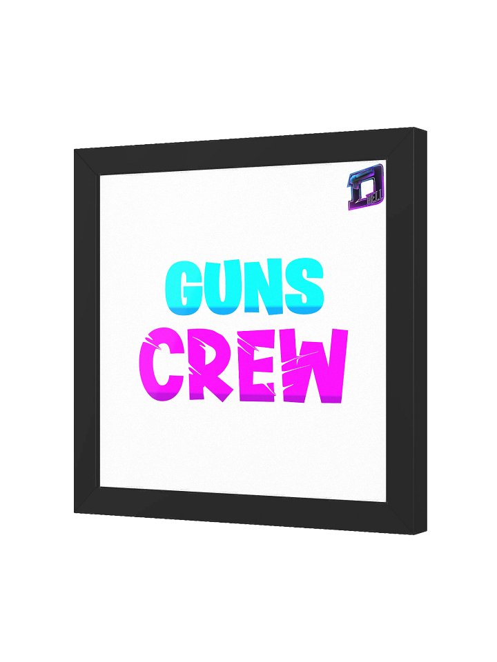 Framed GunsCrew Poser product image (14)