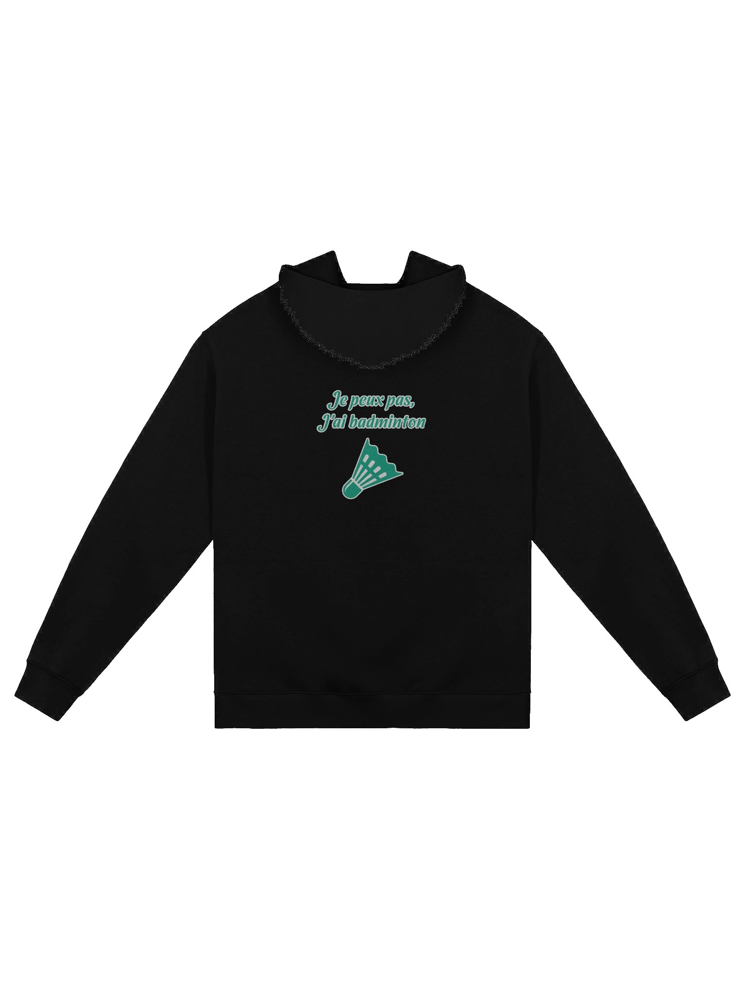 Hoodie "Badminton" product image (3)