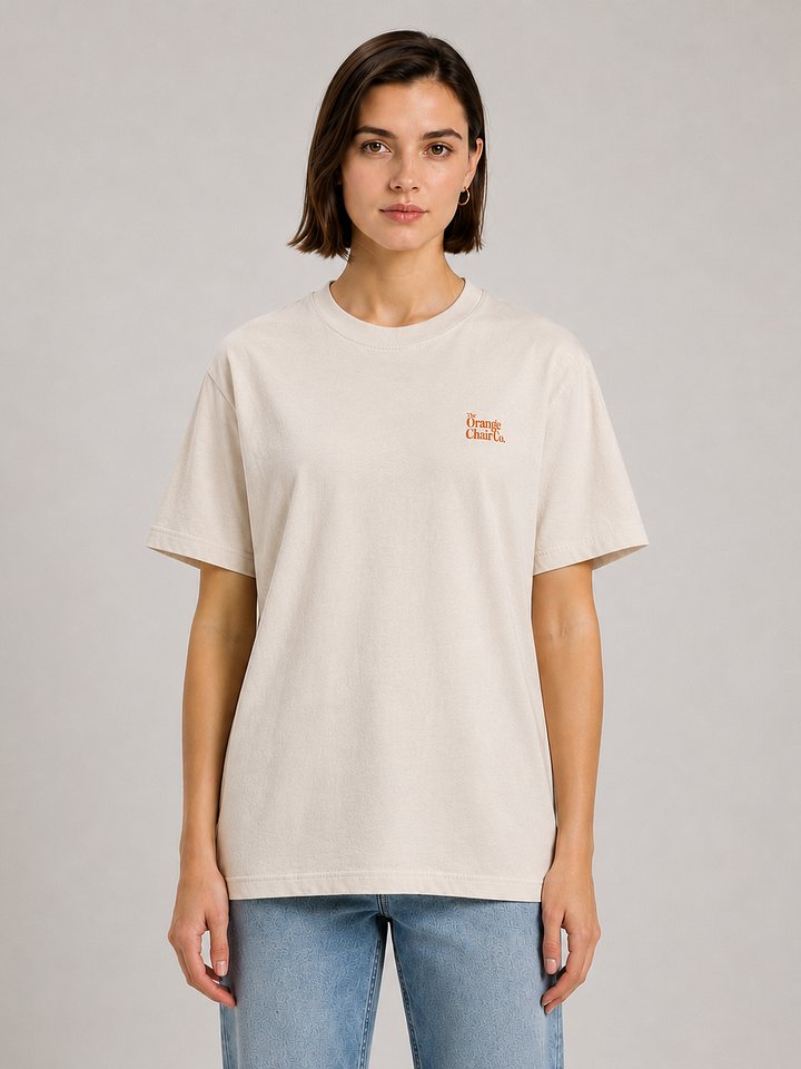 Sorry, deze stoel is bezet Women's AS Colour Classic Tee Beige product image (2)