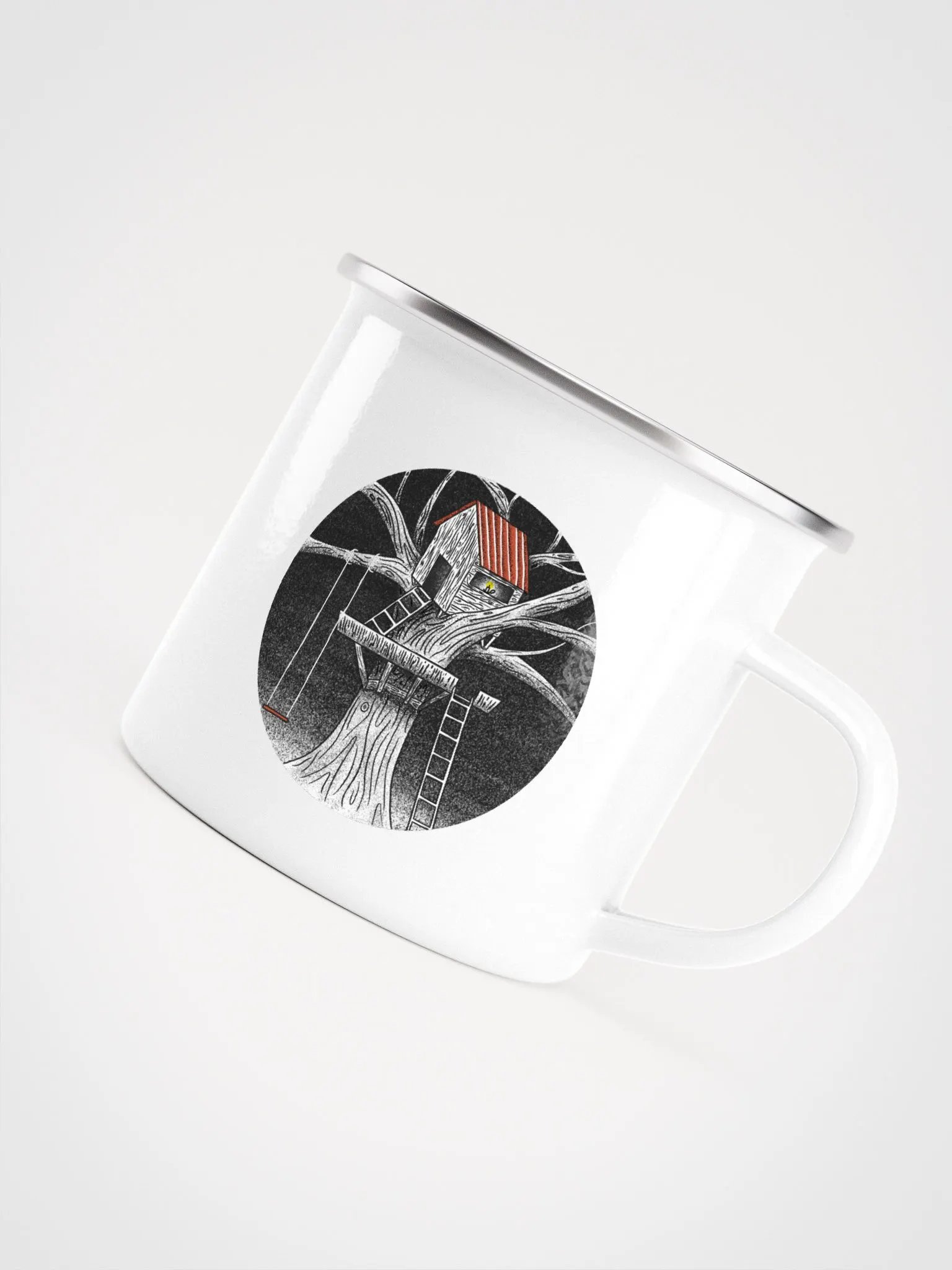 treehouse hideaway enamel mug product image (5)