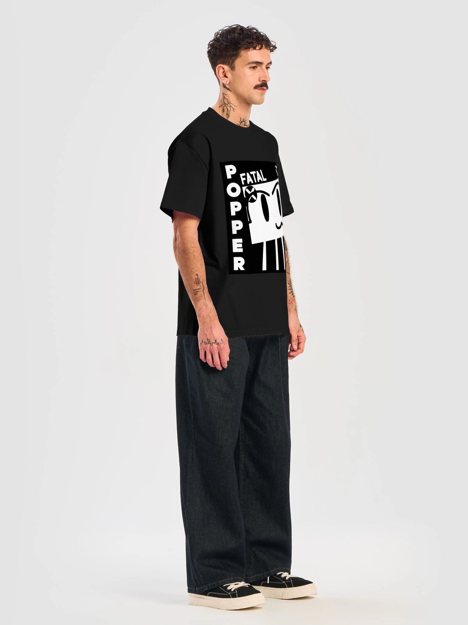 Popper Box Print T-Shirt product image (28)