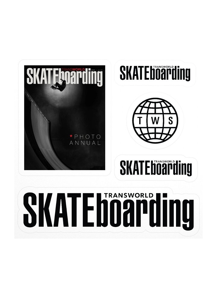TransWorld SKATEboarding Photo Annual Sticker Sheet product image (1)