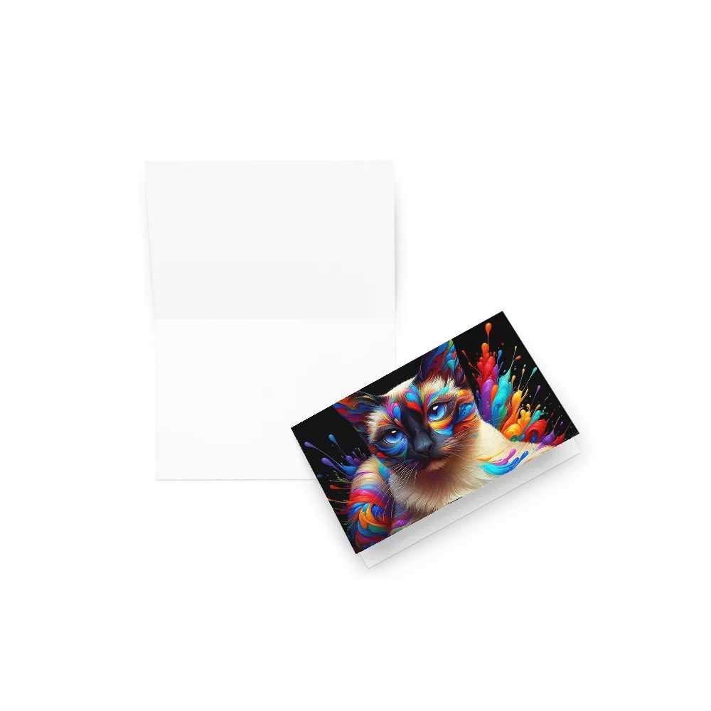 Greeting Card: Siamese product image (23)