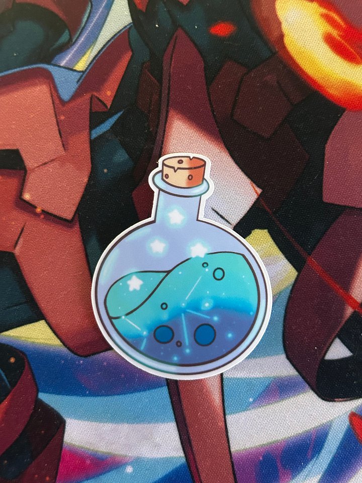 Glossy Blueberry Potion Sticker product image (1)