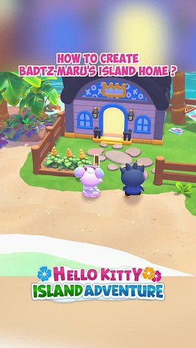 How to build Badzt Maru's home in Hello Kitty Island Adventure⁠
⁠
A really cool house for a really cool guy! Our boy Badzt Ma...