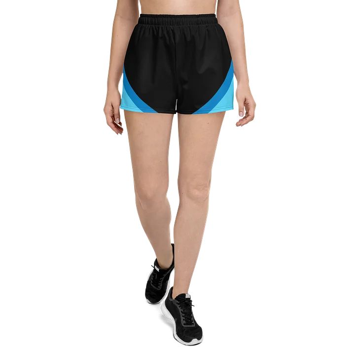 Smashley Fitness - Women's Athletic Shorts in Blue product image (2)