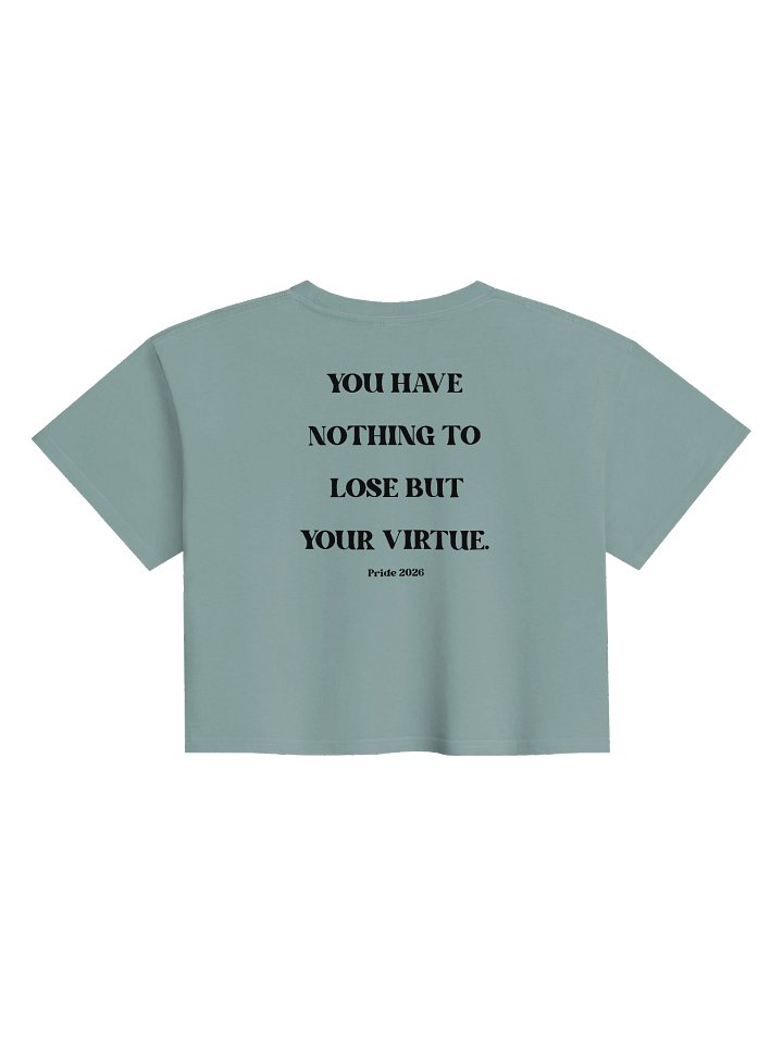 Gay Pagans Retro Pride Crop Top product image (9)