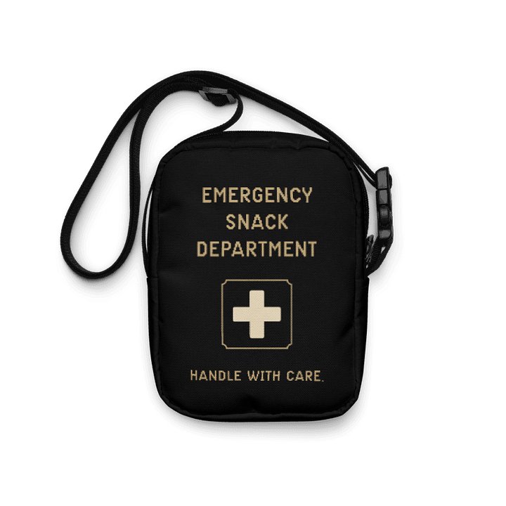 Emergency Snack Department Crossbody Bag | Chronic Illness Spoonie Essentials Bag product image (1)