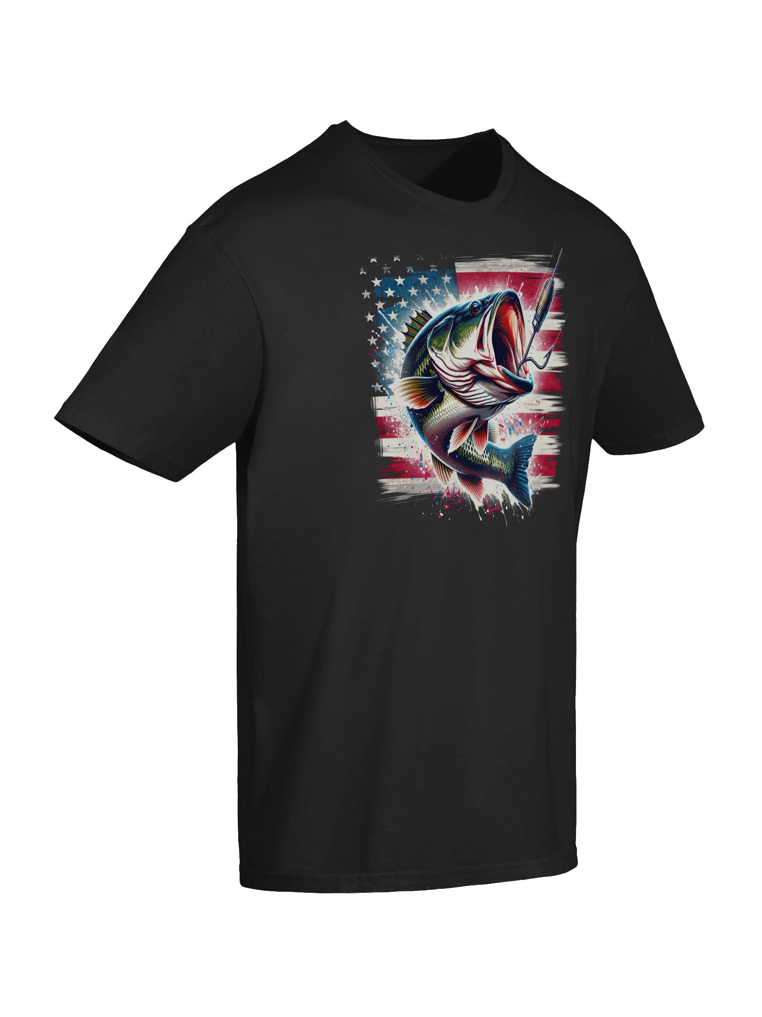 Patriotic Fisherman's Catch T-Shirt product image (3)