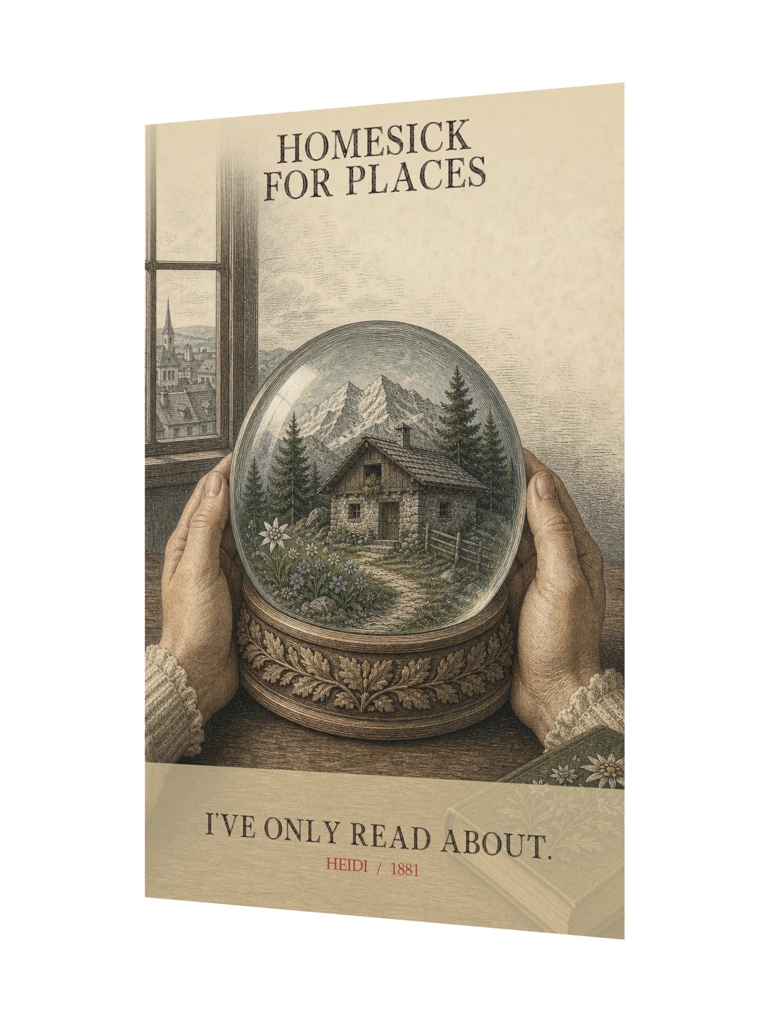 Homesick For Places Ve Only Read About -- Heidi Art Print product image (11)