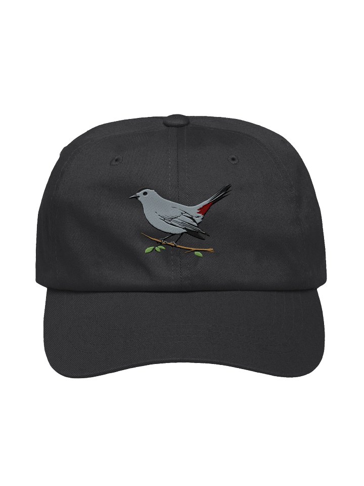 Gray Catbird Embroidered Hat product image (1)