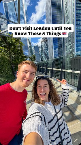 👇 KEEP READING before planning your trip to London 🇬🇧

London is one of our favourite cities in Europe, but there are a few t...