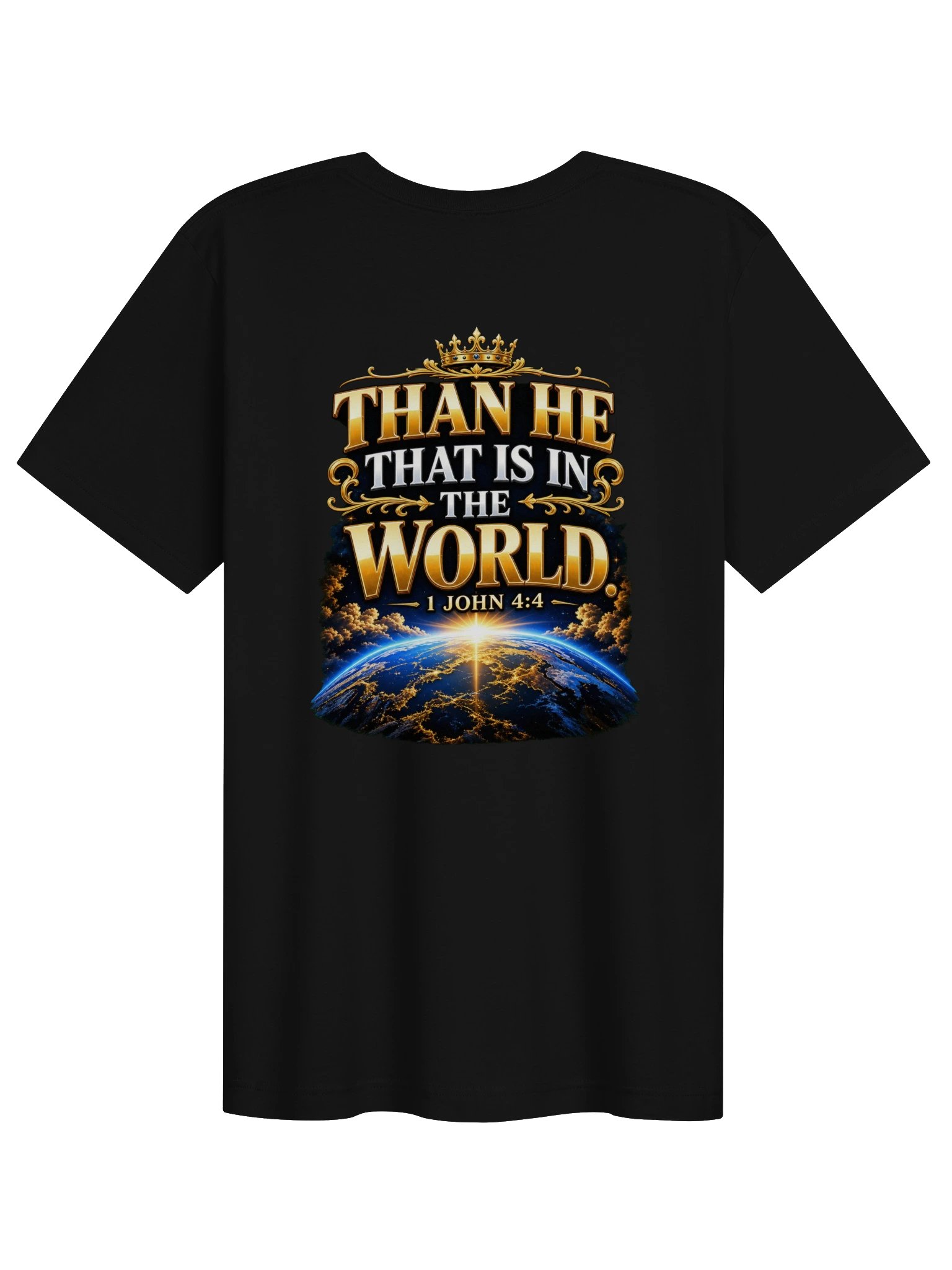 Greater Is He Front-and-Back Tee product image (9)