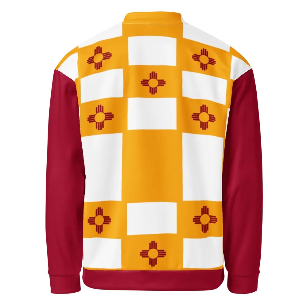 New Mexico flag Zia All-Over Bomber Jacket product image (7)