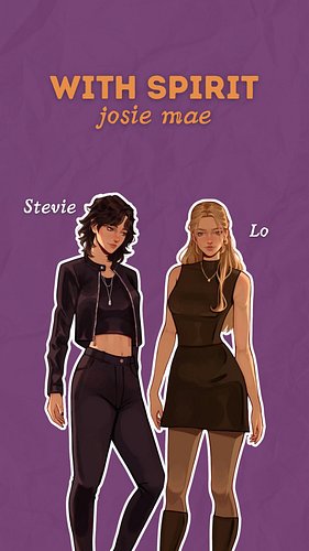 WITH SPIRIT by Josie Mae is available now on kindle unlimited, paperback, and e-book! 

🔦Skeptic x believer 
🧡Velma and Daphn...