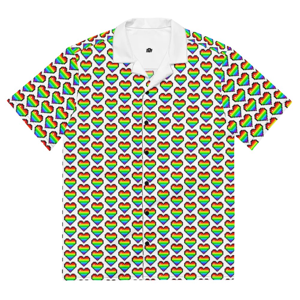 Hawaiian Shirt - Hearts product image (2)