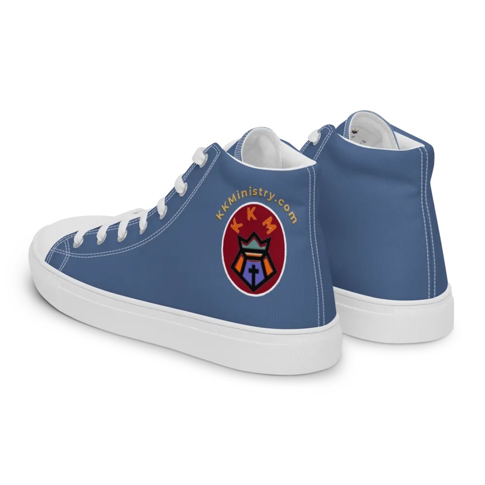 KKM Kashmir Blue High Tops product image (3)