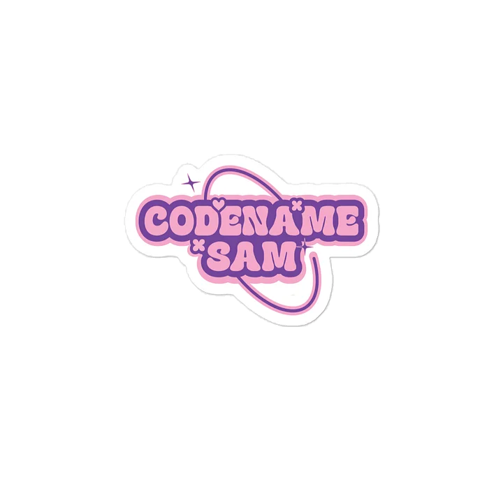 Codenamesam Groovy Logo Sticker product image (2)
