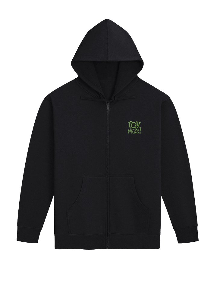 ToyMigos-Classic Chest Embroidered Zip-Hoodie product image (2)
