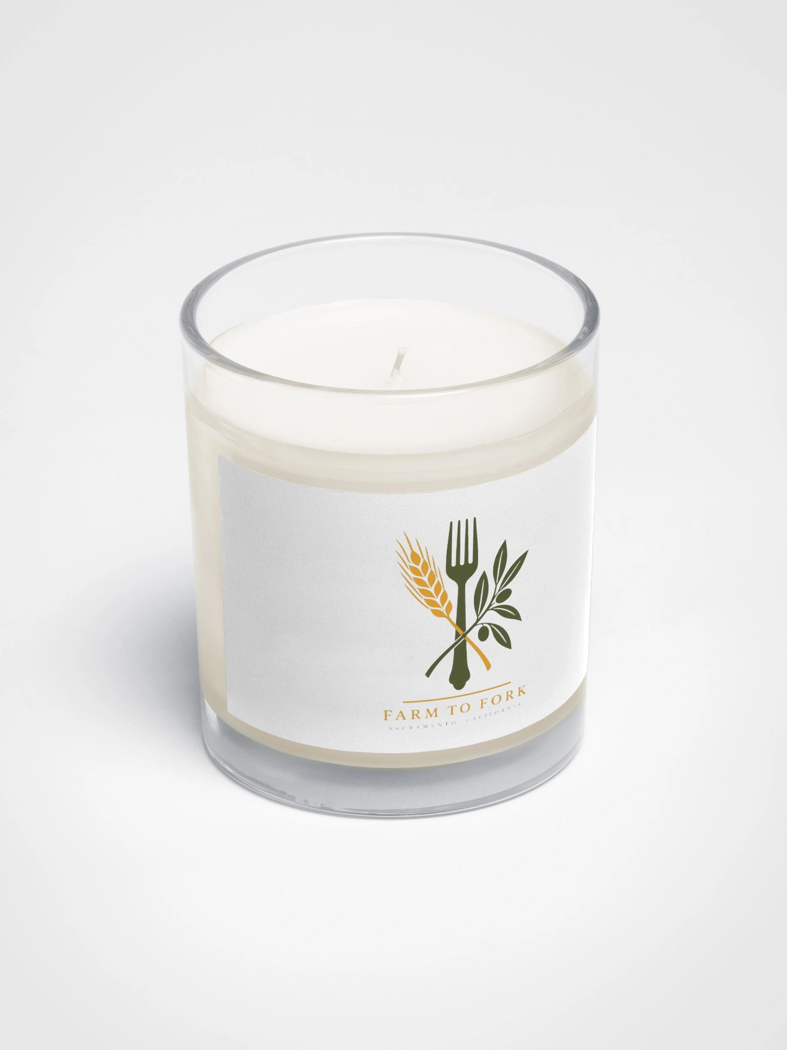 Farm To Fork Soy Candle - Sacramento Kitchen Candle product image (2)