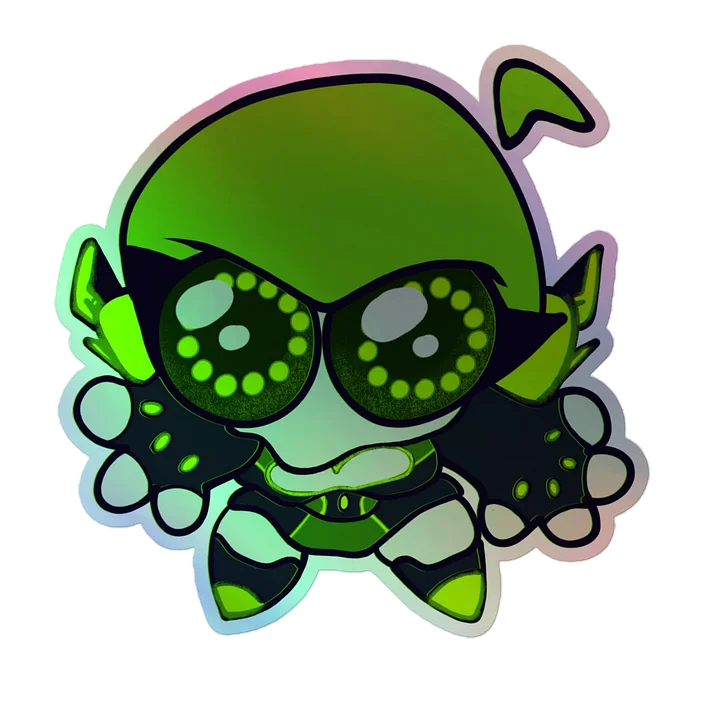 Lil goober holo sticker series #1 product image (3)