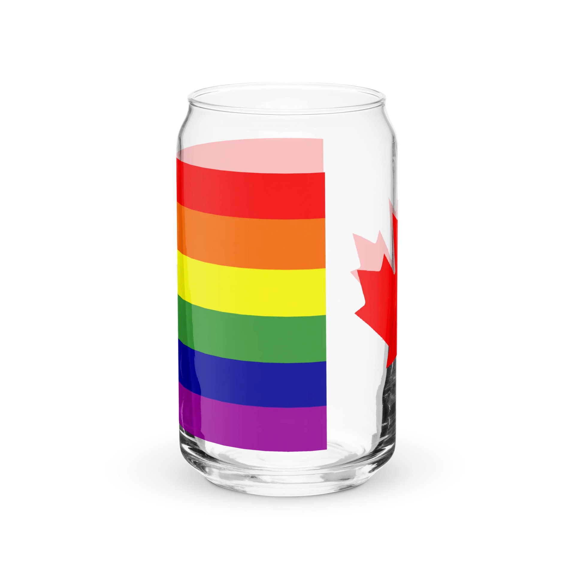 CanQueer Pride Popcan Glass product image (4)