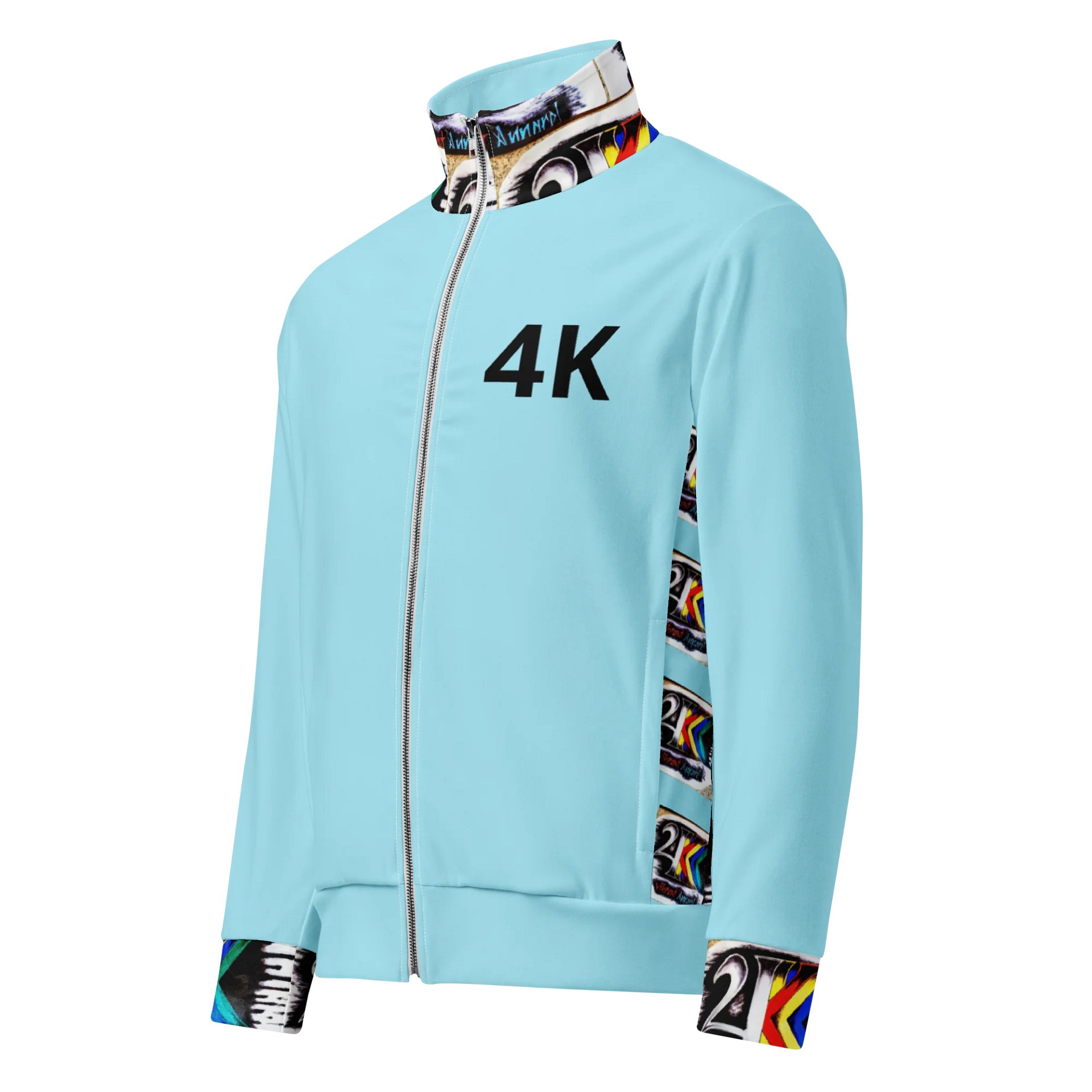 Da Culture 4K Track Jacket Blizzard Blue product image (1)