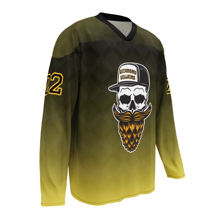 RVA Skull Hockey Jersey product image (1)