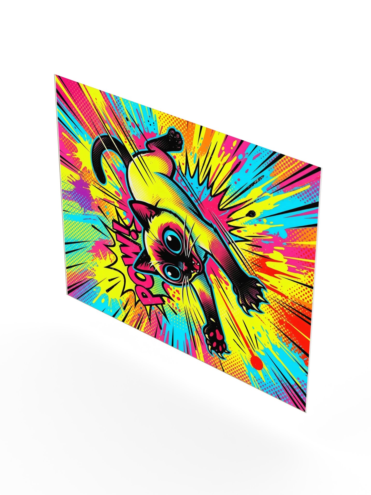 Laser Chase Siamese Poster product image (22)