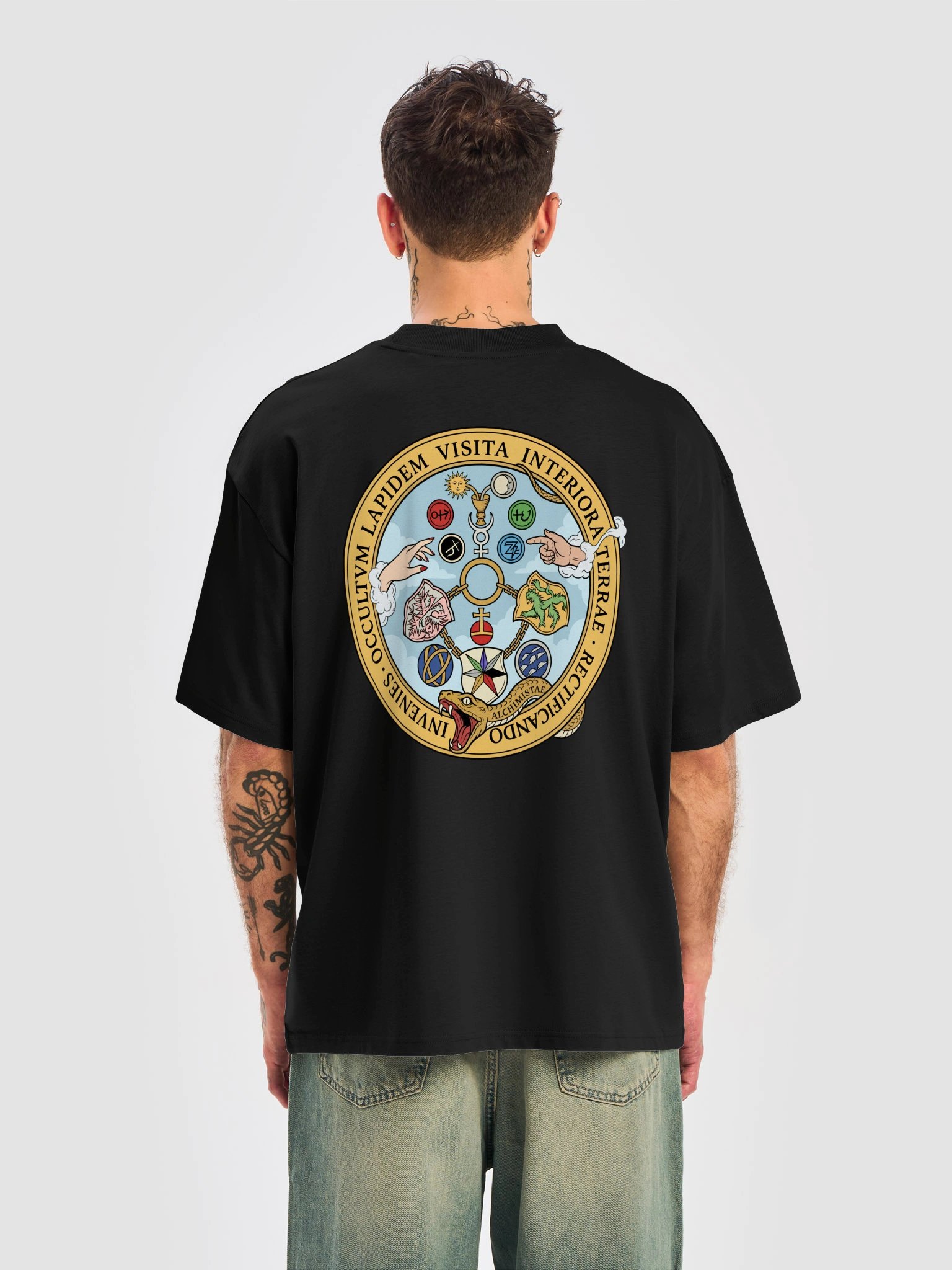 T-Shirt Unisex Oversize Coton Bio Poids Lourd - V.I.T.R.I.O.L product image (3)