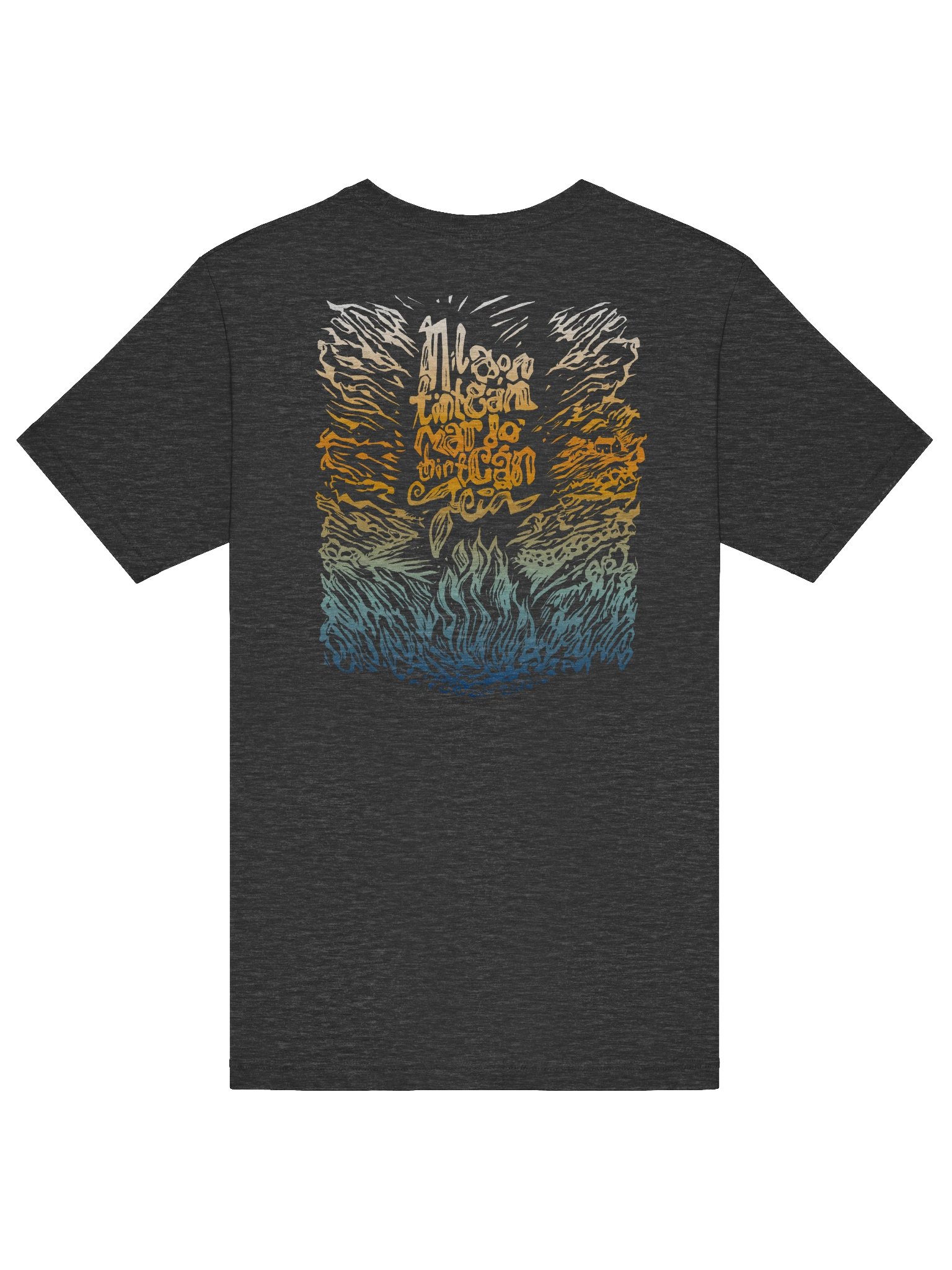 Níl aon tinteán mar do thinteán féin - Colour - Bella+Canvas Supersoft T-Shirt (Back Patch) product image (6)
