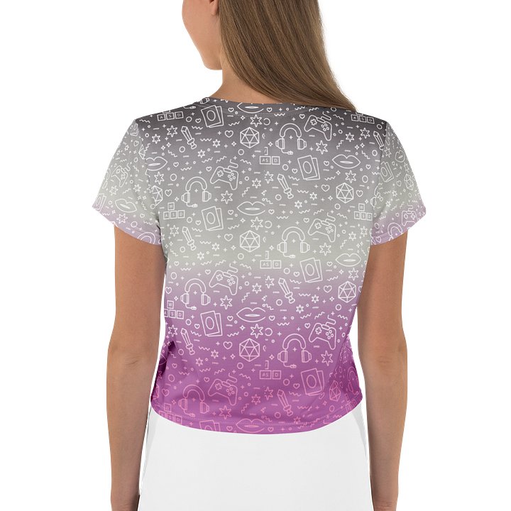 Asexual Cropped T-Shirt product image (2)