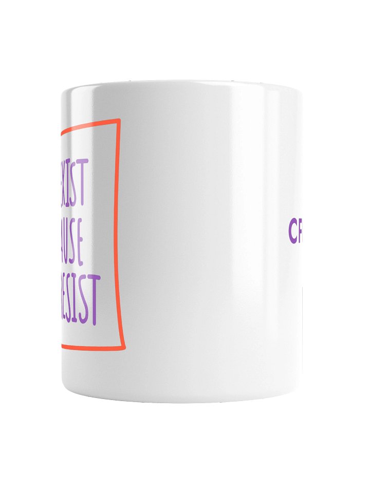 We Exist White Mug product image (4)