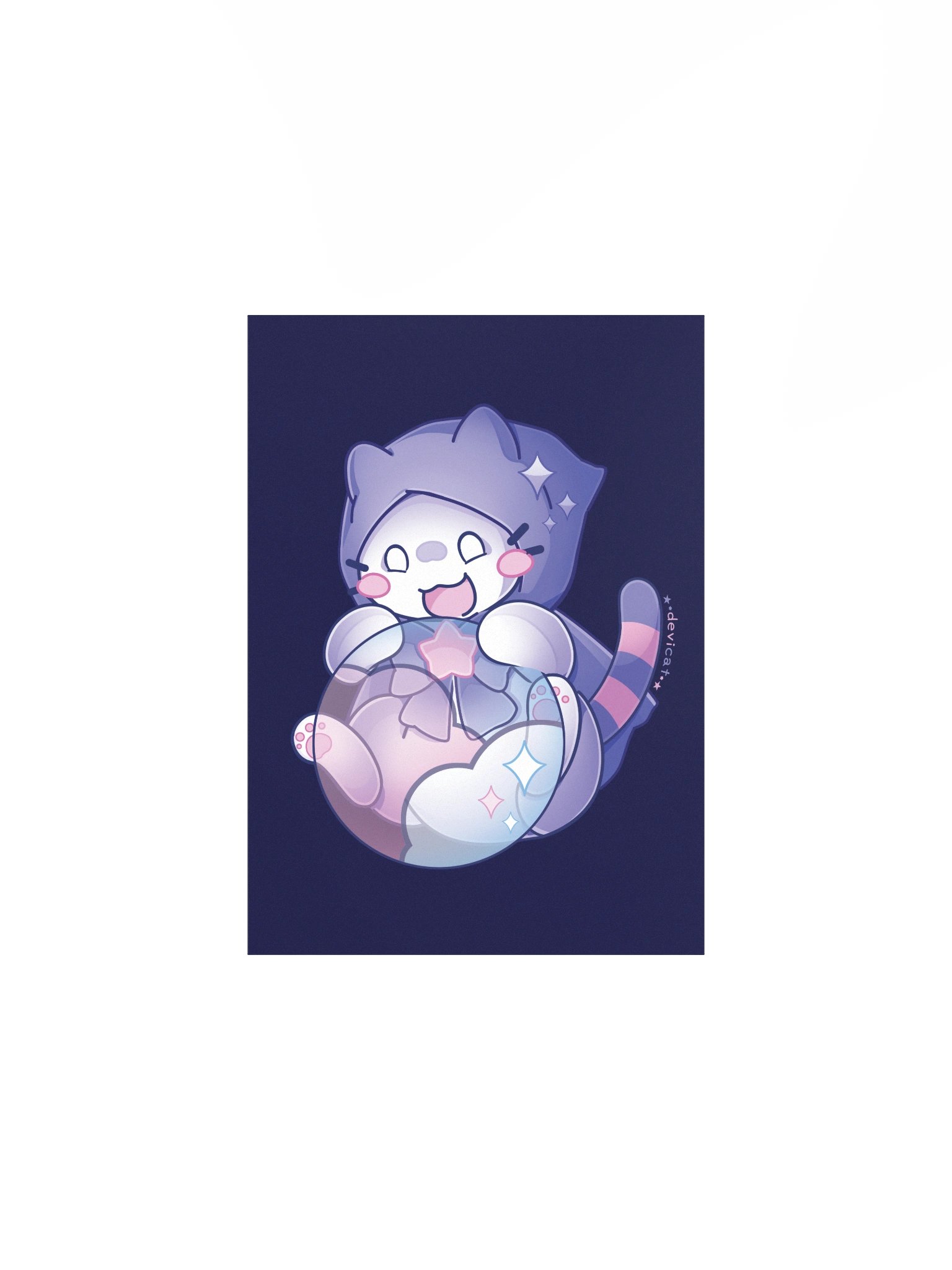 CandiCat Fortune Teller 2025 Print product image (1)