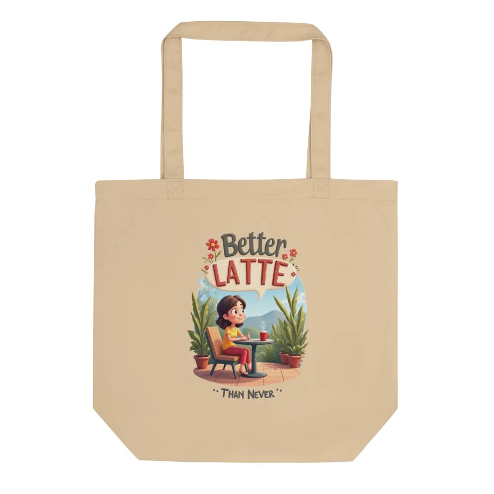 Better Latte Than Never Tote Bag product image (1)