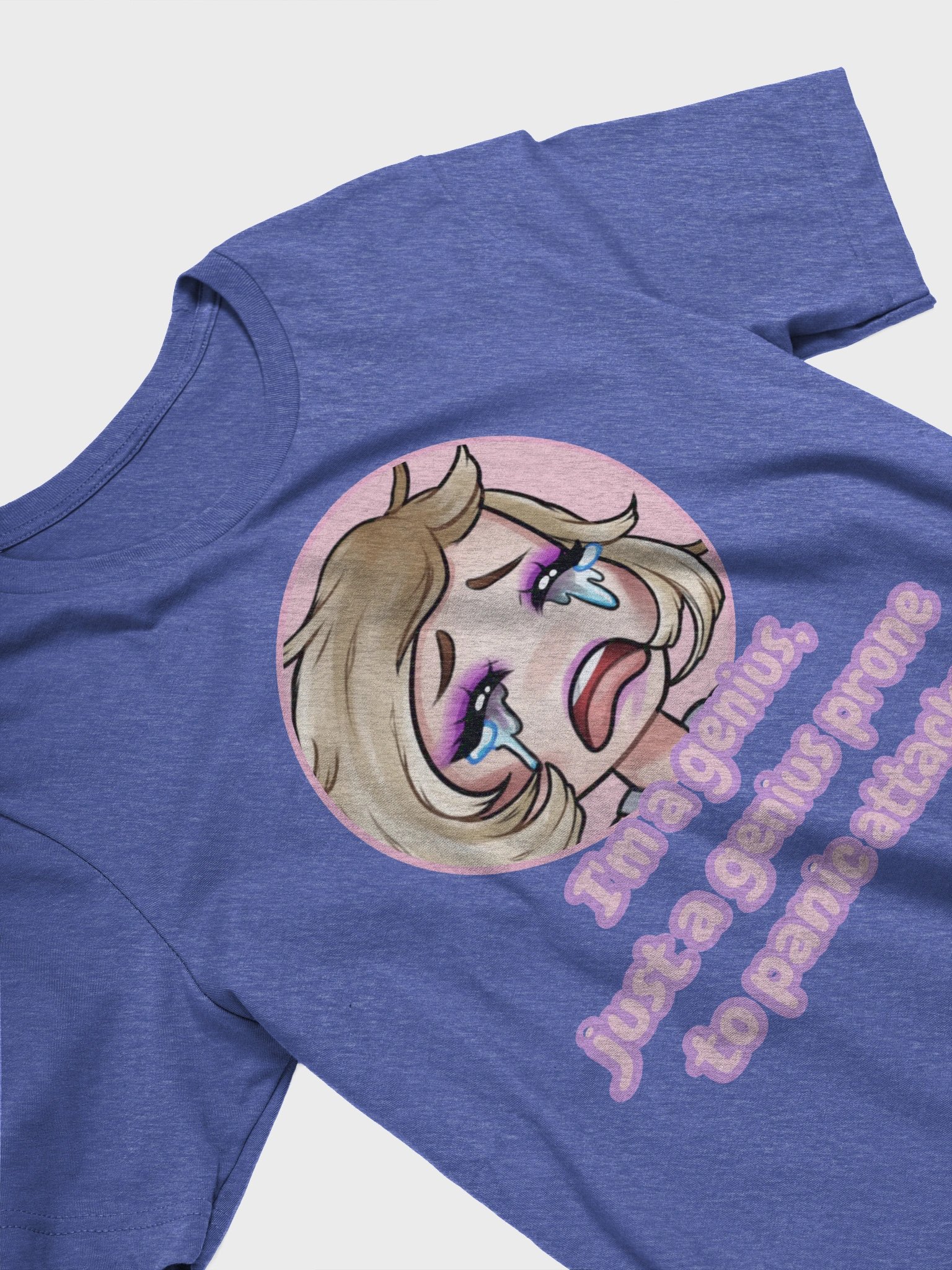 Genius Prone to Panic Attacks Tee product image (28)