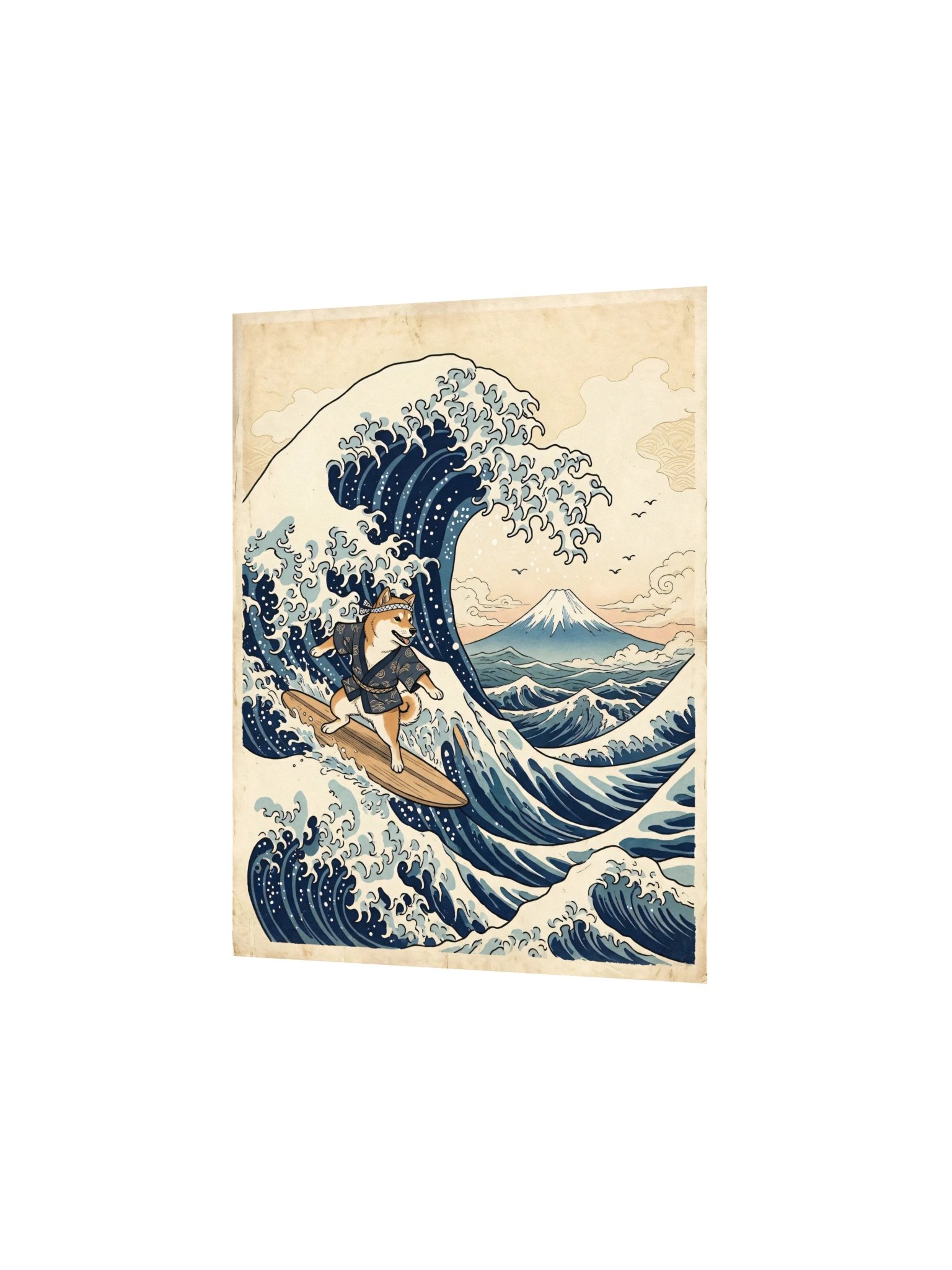 Great Wave Shiba Poster product image (6)