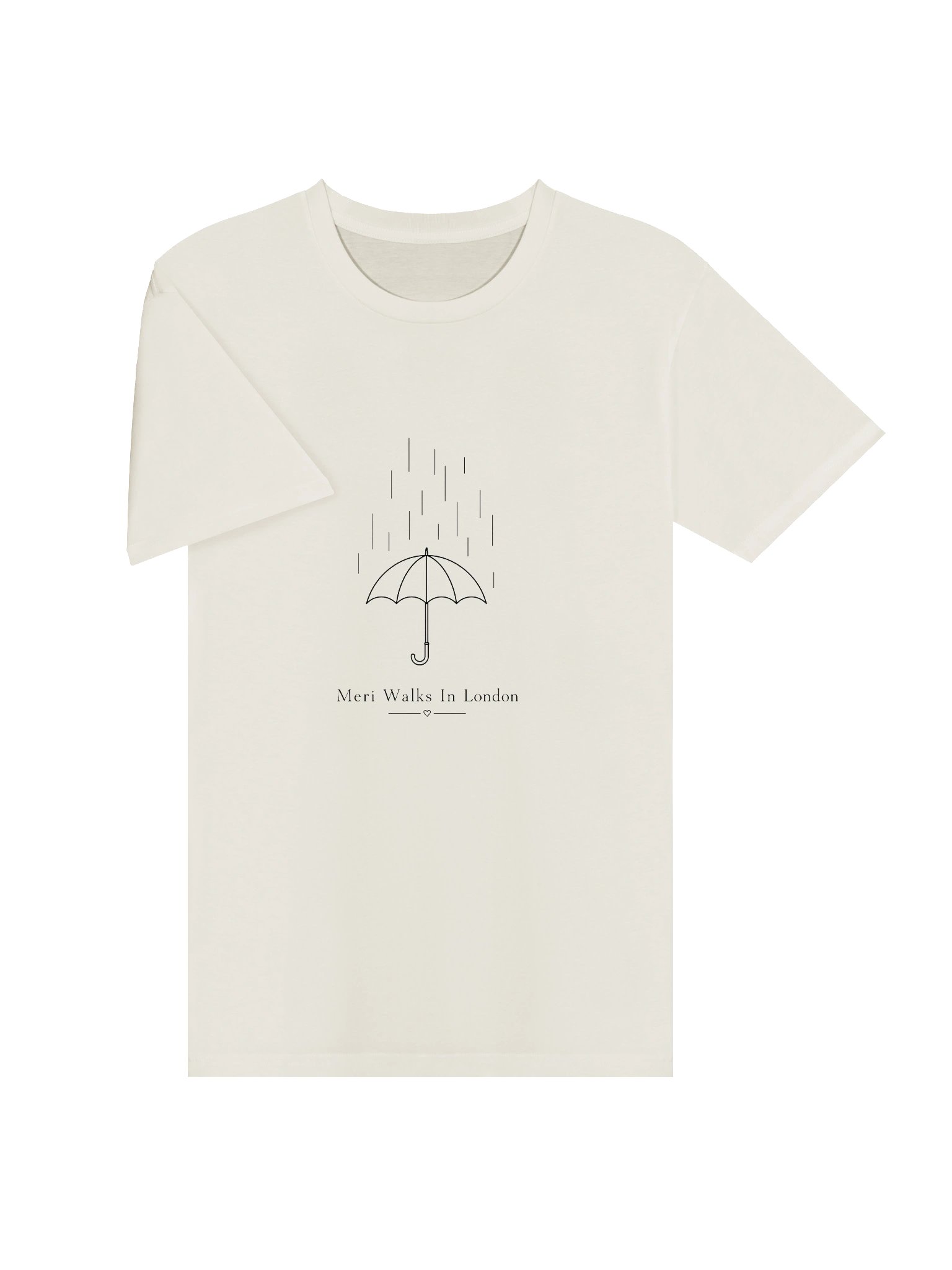 AS Colour Unisex Premium T-Shirt | Minimal Umbrella Design product image (3)