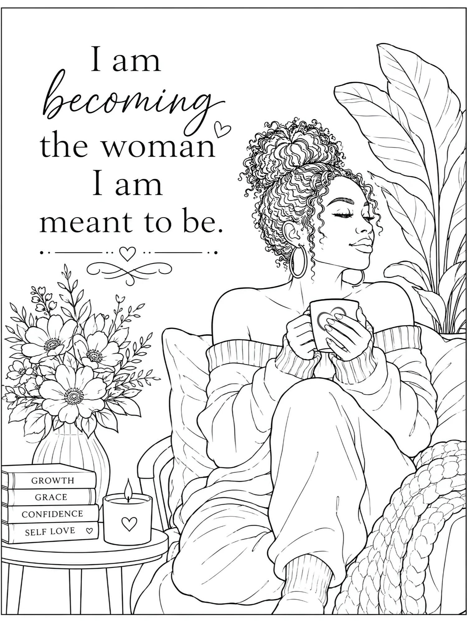 Becoming Her Every Day Coloring Book product image (3)