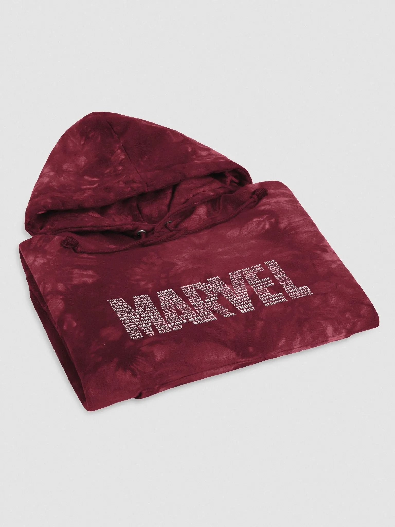 Marvel Names Tie-Dye Hoodie product image (3)