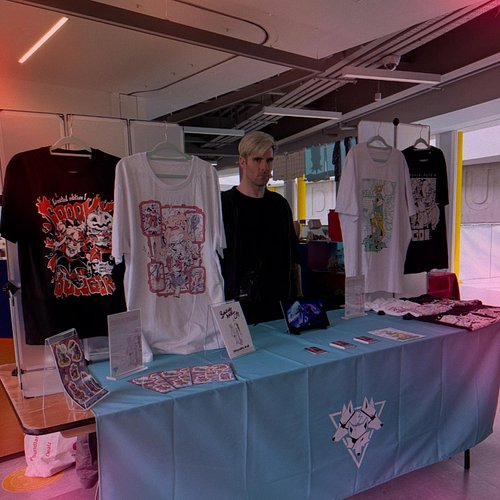 Thanks for the huge support at @amikondublin this weekend! Especially on our convention exclusive, Kim Gunpla tee. All our ts...